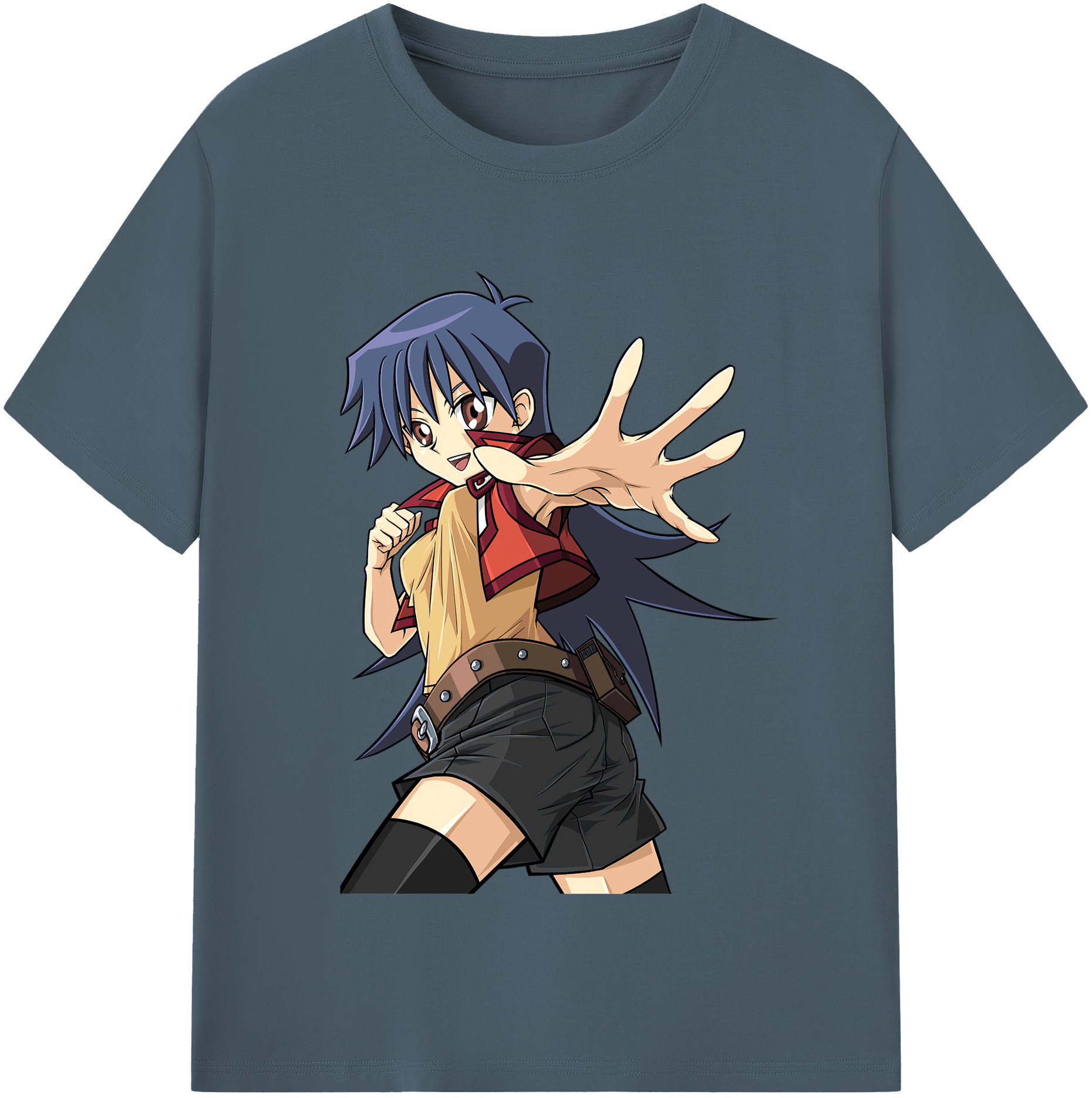 （画像用） 遊☆戯☆王 Yu-Gi-Oh! 綿100％半袖Tシャツ（フロントプリント）